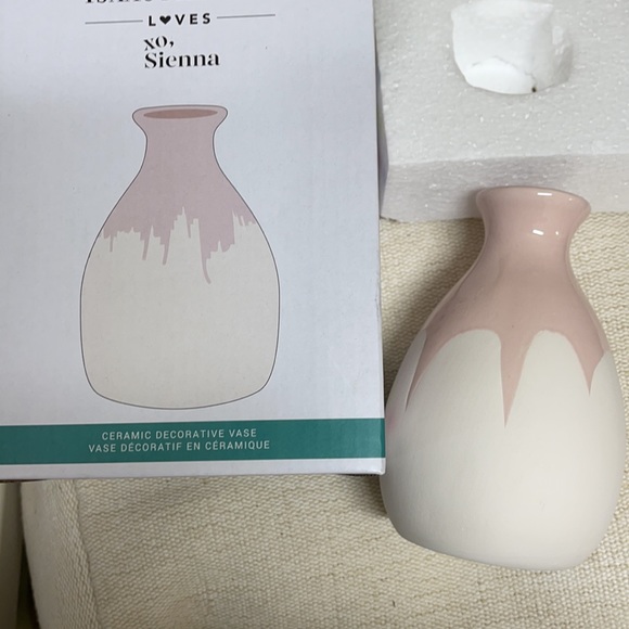 Isaac Mizrahi Other - New in Box Pink Drip Vase